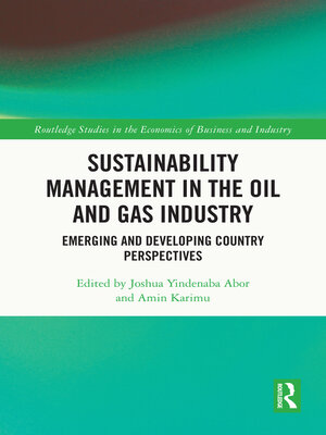 cover image of Sustainability Management in the Oil and Gas Industry